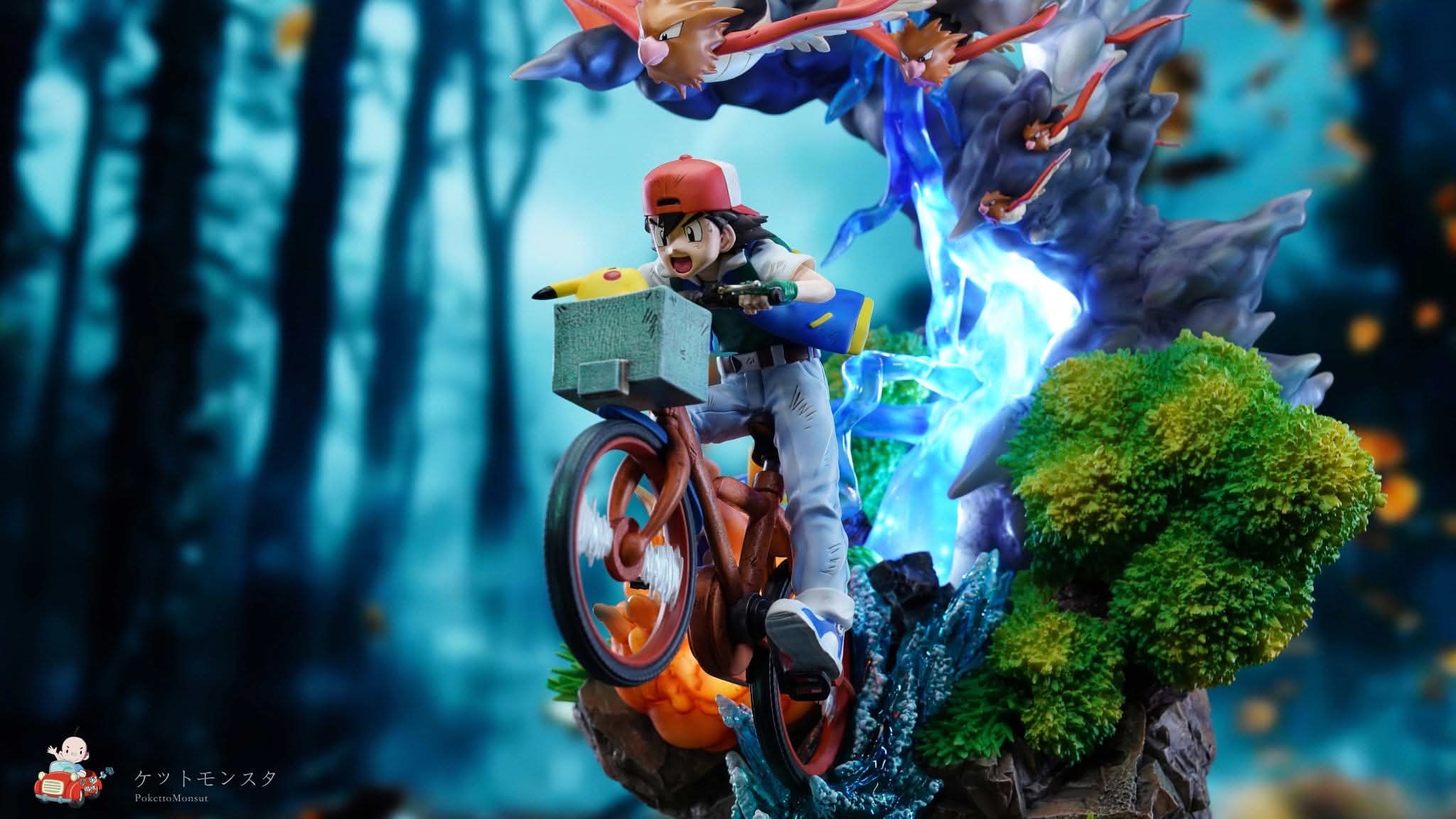 Ash &  Pikachu